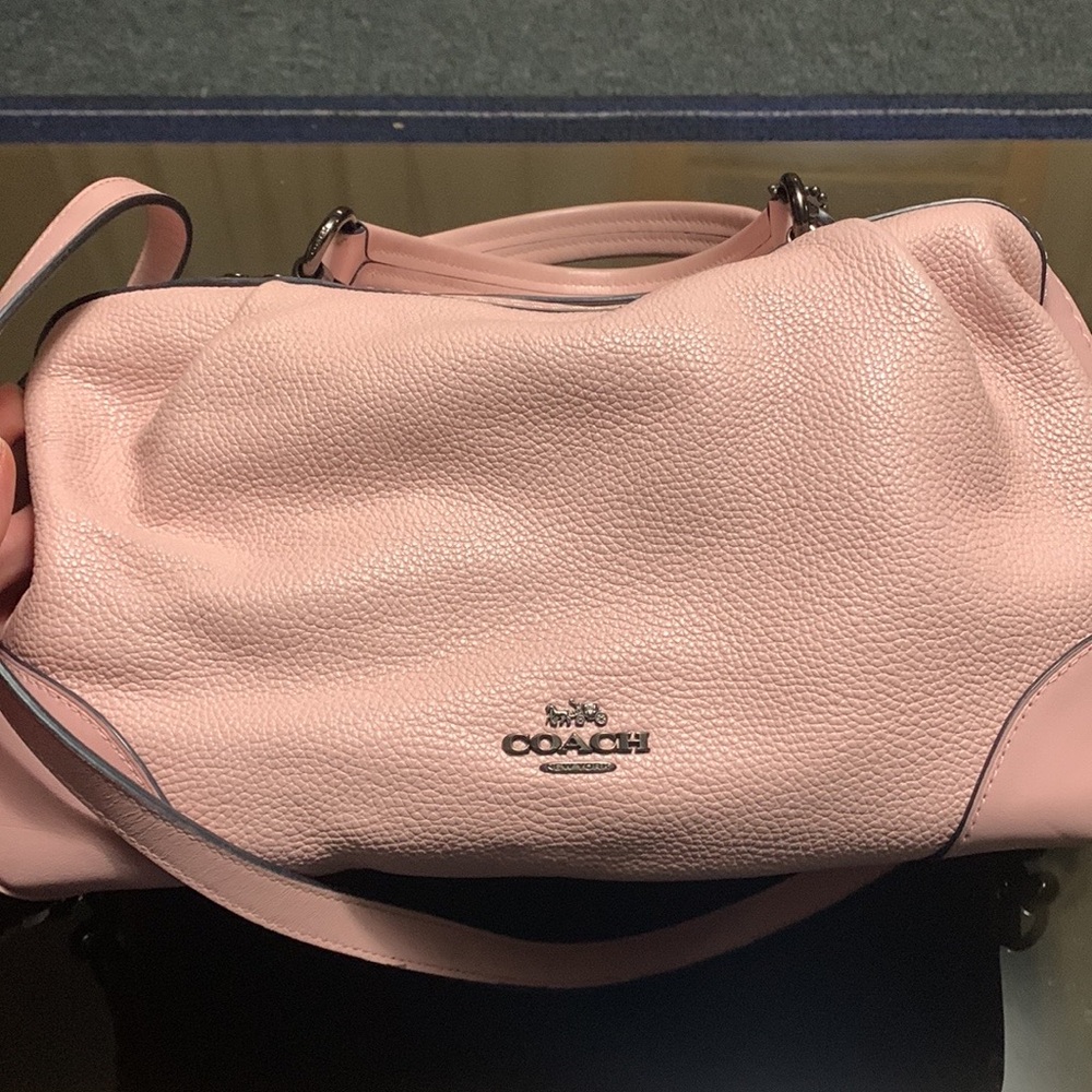Coach Lane Satchel Pink